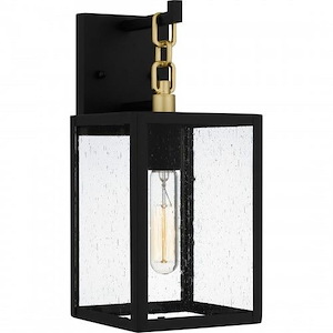 Anchorage - 1 Light Outdoor Wall Lantern In Modern Style-14 Inches Tall and 6.25 Inches Wide