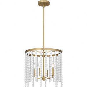 Apelle - 4 Light Pendant In Glam Style-15 Inches Tall and 15.25 Inches Wide - 1325523