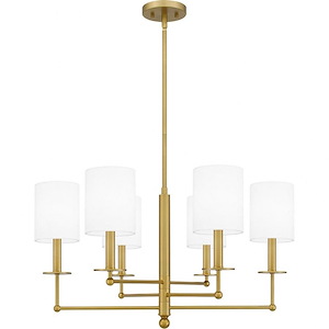 Ardsley - 6 Light Chandelier In Traditional Style-15.5 Inches Tall and 28.25 Inches Wide - 1095929