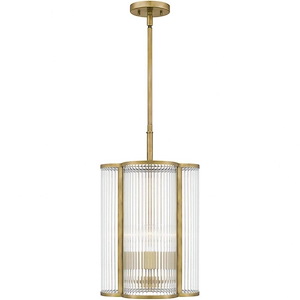 Aster - 4 Light Mini Pendant In Traditional Style-20.5 Inches Tall and 12 Inches Wide