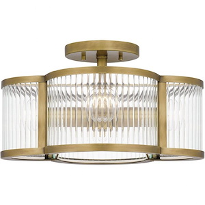 Aster - 4 Light Semi-Flush Mount In Traditional Style-8.25 Inches Tall and 15 Inches Wide - 1095933