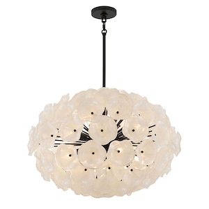 Audrey - 15W 8 LED Pendant-19.5 Inch Tall and 28 Inch Wide - 1393924
