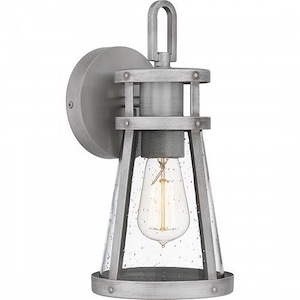 Barber - 1 Light Outdoor Wall Lantern In Farmhouse Style-12.75 Inches Tall and 6.25 Inches Wide - 1283031
