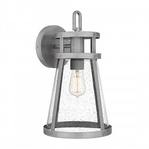 Barber - 1 Light Outdoor Wall Lantern In Farmhouse Style-16.5 Inches Tall and 9.25 Inches Wide - 1283033