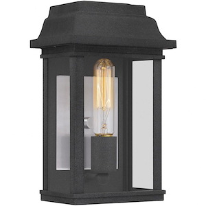 Berkley - 1 Light Outdoor Wall Lantern In Traditional Style-11.5 Inches Tall and 7 Inches Wide made with Coastal Armour