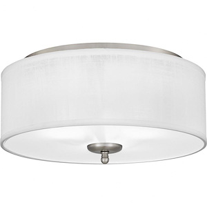 Blanche - 3 Light Flush Mount-8.25 Inches Tall and 16 Inches Wide