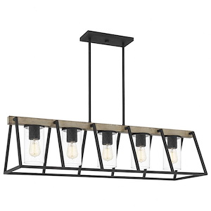 Brockton - 5 Light Linear Chandelier - 1025679