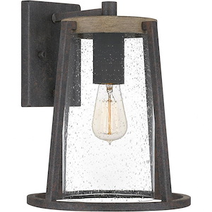 Brockton - 1 Light Large Outdoor Wall Lantern in Transitional style - 10.5 Inches wide by 13.5 Inches high