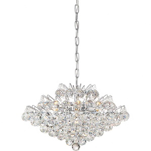 Bordeaux - 7 Light Pendant - 12.25 Inches high