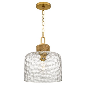 Baltic - 1 Light Pendant-14.75 Inch Tall and 12 Inch Wide - 1431401
