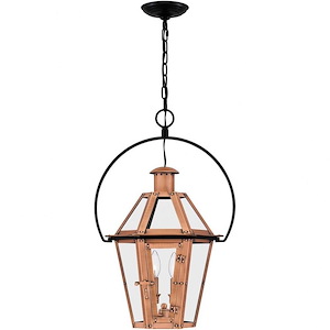Burdett - 2 Light Outdoor Hanging Lantern In Traditional Style-24.25 Inches Tall and 15.75 Inches Wide