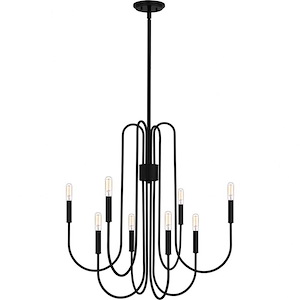 Cabry - 8 Light Chandelier In Modern Style-28.75 Inches Tall and 28 Inches Wide