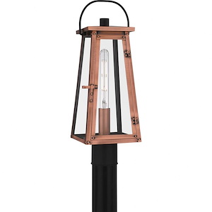 Carolina - 1 Light Outdoor Post Lantern In Traditional Style-20.5 Inches Tall and 7 Inches Wide - 1325606