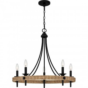 Catania - 5 Light Chandelier-24.25 Inches Tall and 26 Inches Wide