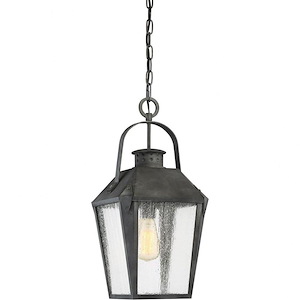 Carriage - 150W 1 Light Outdoor Large Hanging Lantern - 21.25 Inches high