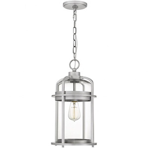Carrington - 1 Light Large Outdoor Hanging Lantern in Transitional style - 9 Inches wide by 17.5 Inches high