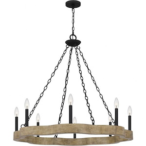 Croix - 8 Light Chandelier In Farmhouse Style-34.25 Inches Tall and 36 Inches Wide - 1095969