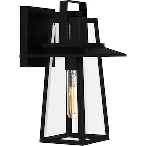 Devonport - 1 Light Outdoor Wall Lantern In Transitional Style-12.5 Inches Tall and 7 Inches Wide