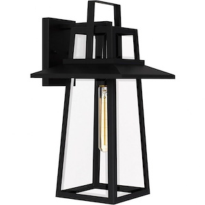 Devonport - 1 Light Outdoor Wall Lantern In Transitional Style-18.5 Inches Tall and 10 Inches Wide