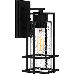 Damien - 1 Light Outdoor Wall Lantern In Transitional Style-12.25 Inches Tall and 5.5 Inches Wide made with Coastal Armour