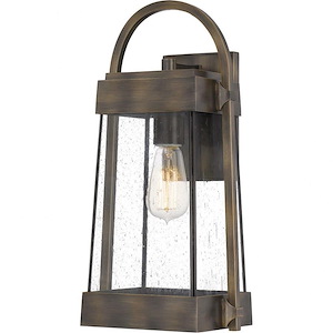Ellington 17.5 Inch Outdoor Wall Lantern Transitional Aluminum - 17.5 Inches high