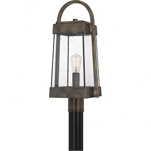 Ellington - 1 Light Outdoor Post Lantern - 23 Inches high