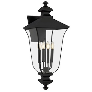 Farley - 15W 4 LED Outdoor Wall Lantern-30.5 Inch Tall and 12 Inch Wide - 1393956