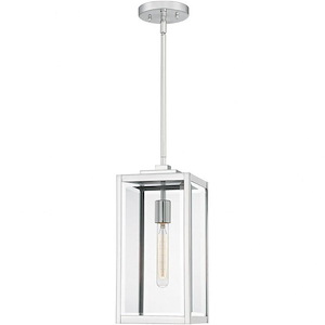 Ferguson - 1 Light Small Mini Pendant in Transitional style - 10 Inches wide by 12.75 Inches high - 1211874