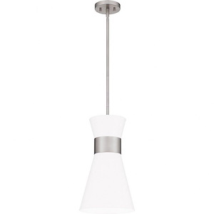 Fremont - 1 Light Mini Pendant In Modern Style-17.5 Inches Tall and 10 Inches Wide