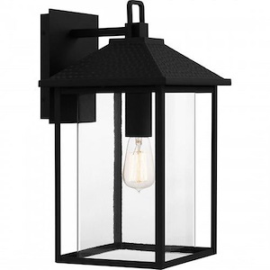 Fletcher - 1 Light Outdoor Wall Lantern In Traditional Style-18.25 Inches Tall and 10 Inches Wide - 1283082
