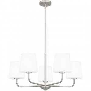 Gallagher - 5 Light Chandelier-14 Inches Tall and 28 Inches Wide