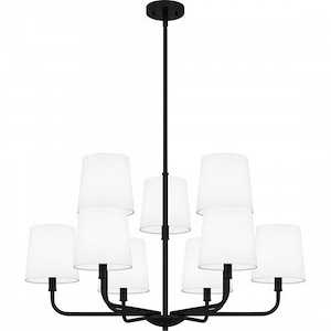 Gallagher - 9 Light Chandelier-18.75 Inches Tall and 32 Inches Wide