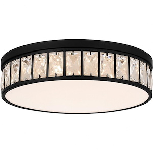 Gibson - 31W LED Flush Mount In Modern Style-3.5 Inches Tall and 14.75 Inches Wide - 1325538