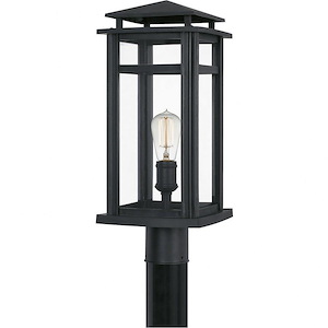 Granby - 1 Light Large Outdoor Post Lantern in Transitional style - 8 Inches wide by 19.5 Inches high - 1025710