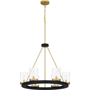 Greeley - 6 Light Chandelier In Transitional Style-37.25 Inches Tall and 26 Inches Wide - 1118898