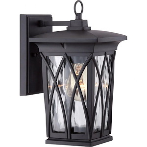 Grover 11 Inch Outdoor Wall Lantern Transitional Aluminum