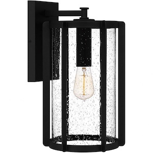 Hazel - 1 Light Outdoor Wall Lantern In Transitional Style-16.25 Inches Tall and 9 Inches Wide made with Coastal Armour