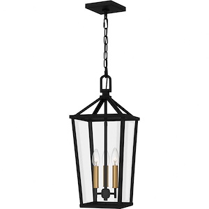 Hull - 3 Light Mini Pendant In Traditional Style-22 Inches Tall and 9.5 Inches Wide