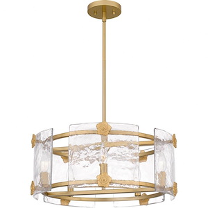 Jolie - 6 Light Pendant In Traditional Style-8.5 Inches Tall and 21 Inches Wide