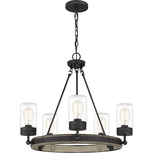Kelleher - 5 Light Chandelier In Traditional Style-22.75 Inches Tall and 25.25 Inches Wide