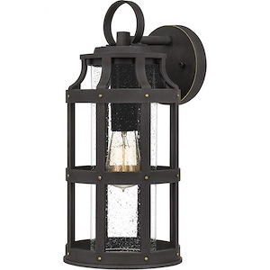 Lassiter 15.75 Inch Outdoor Wall Lantern Transitional Coastal Armour - 15.75 Inches high