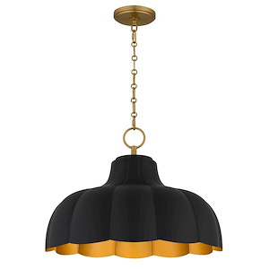 Leanne - 4 Light Pendant-14 Inch Tall and 19.5 Inch Wide