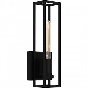 Leighton - 1 Light Wall Sconce In Modern Style-13.75 Inches Tall and 4.75 Inches Wide