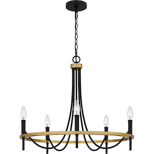 Legare - 5 Light Chandelier In Contemporary Style-22.5 Inches Tall and 26 Inches Wide