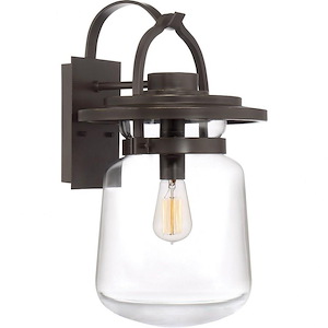 LaSalle 19.5 Inch Outdoor Wall Lantern Transitional Aluminum Approved for Wet Locations - 19.5 Inches high - 688141