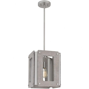 Lonny - 1 Light Pendant in Transitional style - 10.75 Inches wide by 13.5 Inches high