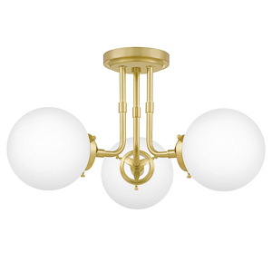 Landry - 3 Light Semi-Flush Mount