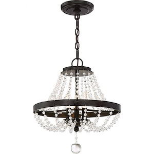 Livery - 3 Light Large Semi-Flush Mount - 17.5 Inches high