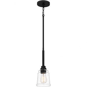 McIntire - 1 Light Small Mini Pendant In Traditional Style-14 Inches Tall and 5.25 Inches Wide - 1270381