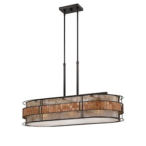 Laguna - 3 Light Pendant - 21 Inches high